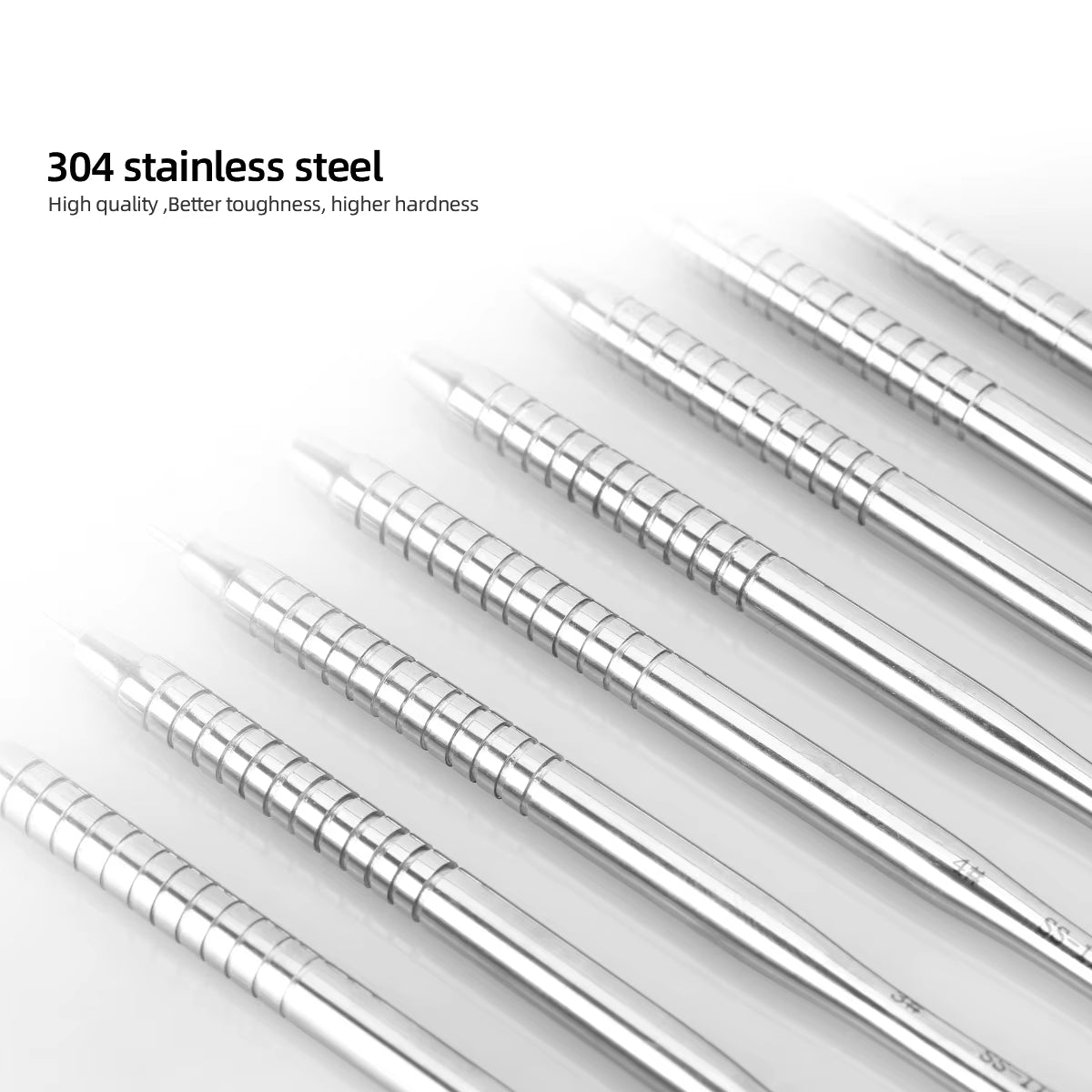 1PC Dental Periodontal Probe with Scale Stainless Steel Instrument Tool Endodontic Equipment Probe 1/2/3/4/5/6/7/8# Length 16Cm