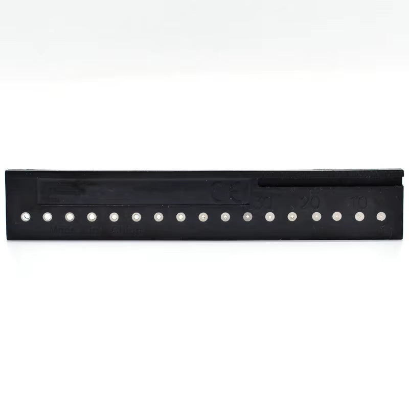 Dental Endo Rulers for Gutta Percha Point Gauge Calibrating Measuring Ruler Span Measure Scale Endodontic Instruments Dentistry