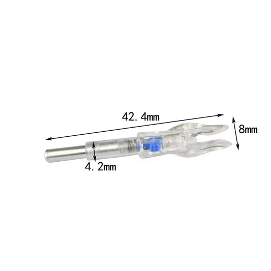 3Pcs/Se Archery Arrow Nock Automatic Arrow Cam LED Illuminated Nock Fit 4.2Mm Arrow Shaft Outdoor Hunting Shooting Accessoires