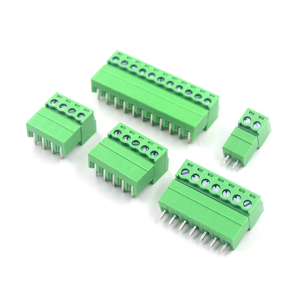 5Pair 15EDG KF2EDG 3.5Mm 3.81Mm 3.96Mm 5.08Mm PCB Screw Terminal Block 2-14Pin Male Plug Female Socket Pin Header Wire Connector