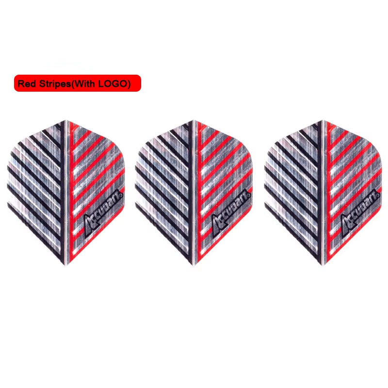 20Pcs/Lot Aluminum Foil Darts Tail Flights Wing Outdoor Sports Professional Dart Flight Wing Cool Design 3 Colors Available