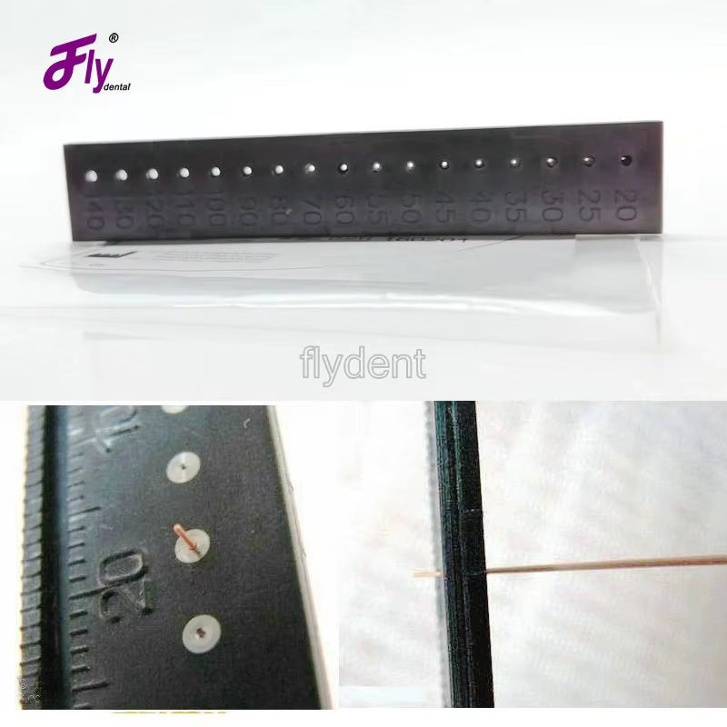 Dental Endo Rulers for Gutta Percha Point Gauge Calibrating Measuring Ruler Span Measure Scale Endodontic Instruments Dentistry
