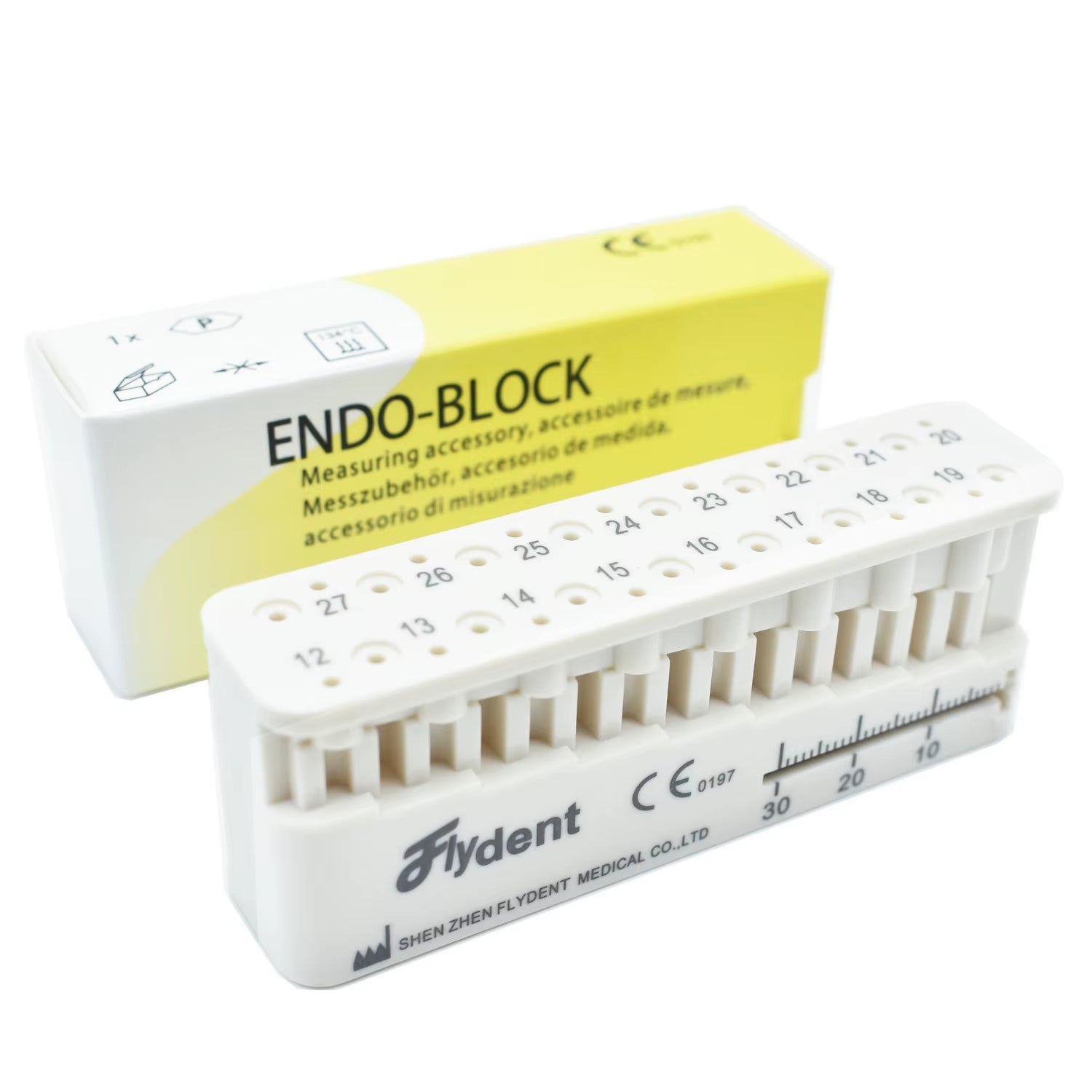 Dental Endo Rulers for Gutta Percha Point Gauge Calibrating Measuring Ruler Span Measure Scale Endodontic Instruments Dentistry
