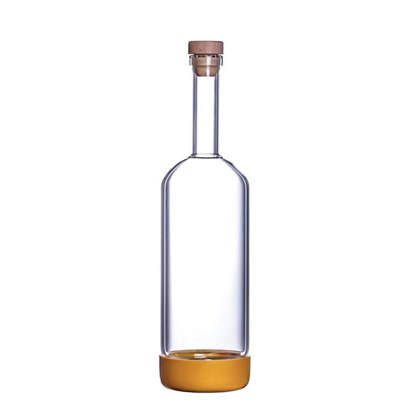 Creative Bubble Wine Bottle/Bar Juice Bottle/Cocktail Bottle/Oil Bottle with Scale Bartender Supplies 800ML 1PCS