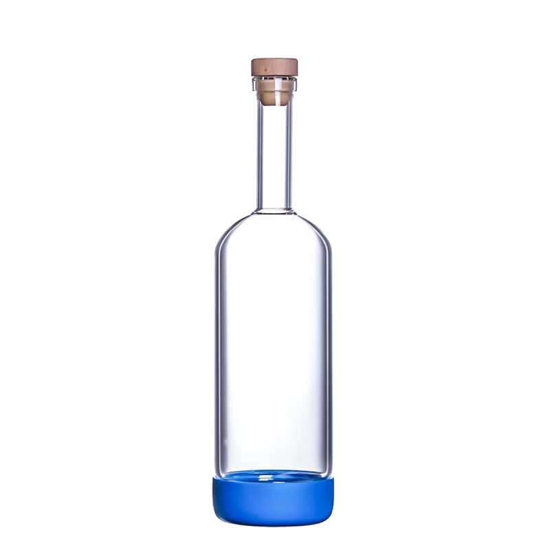 Creative Bubble Wine Bottle/Bar Juice Bottle/Cocktail Bottle/Oil Bottle with Scale Bartender Supplies 800ML 1PCS