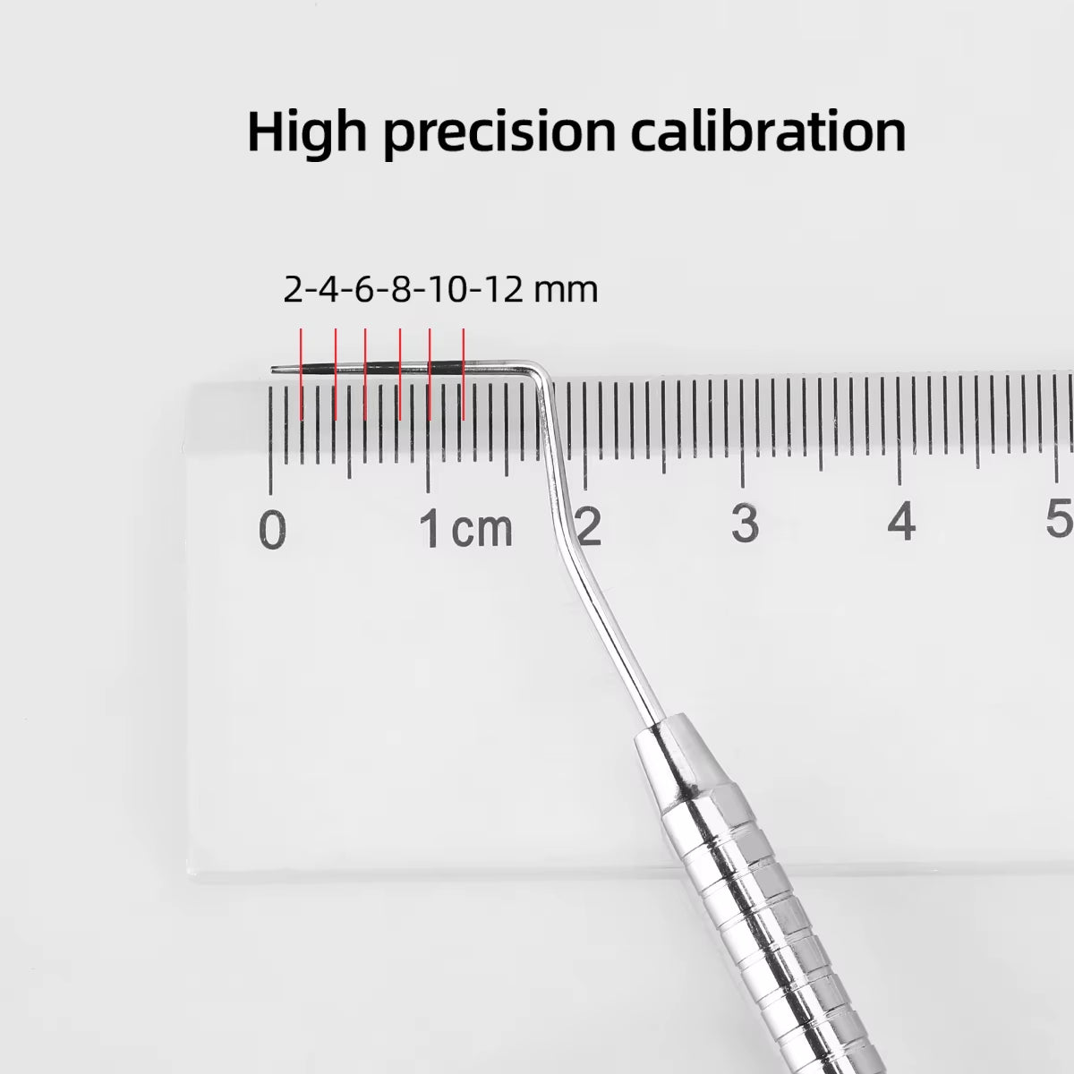 1PC Dental Periodontal Probe with Scale Stainless Steel Instrument Tool Endodontic Equipment Probe 1/2/3/4/5/6/7/8# Length 16Cm
