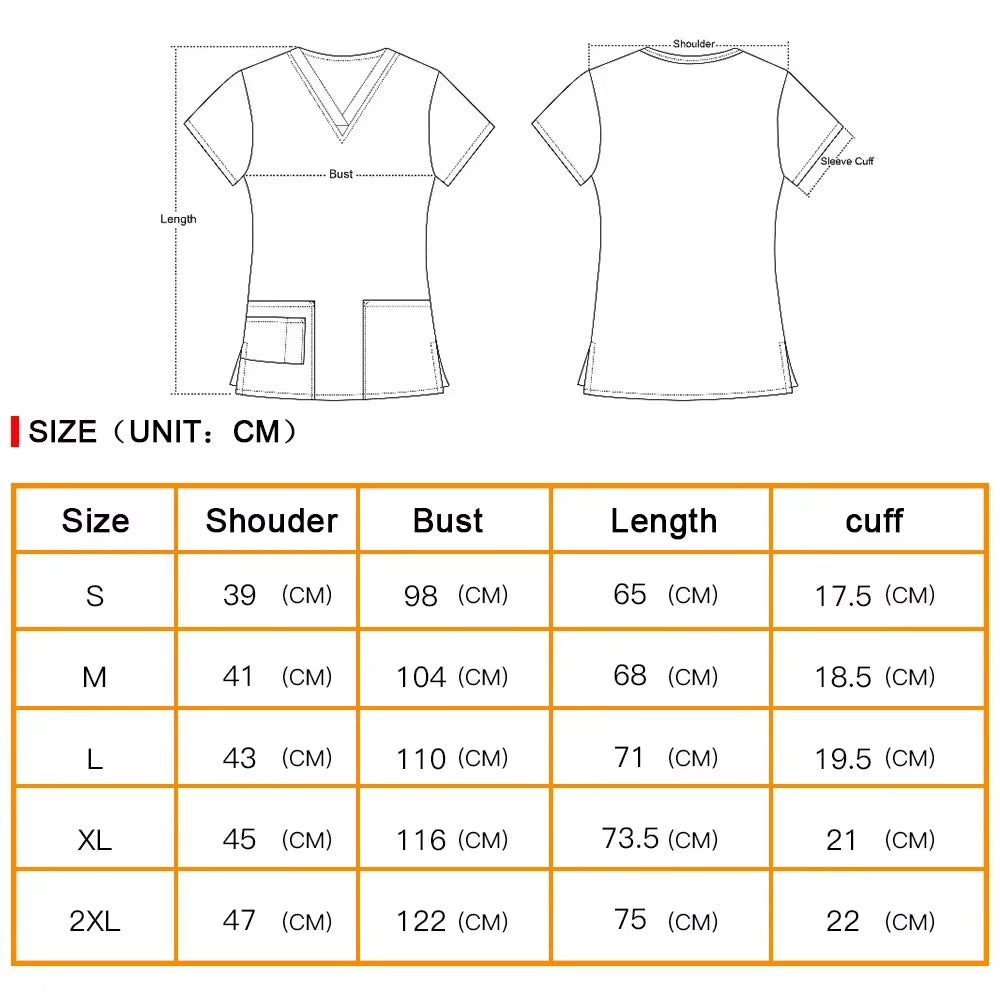 Gray Owl Printing Spa Uniform Women Beauty and Health Scrub Tops Beauty Salon Work Uniform Beauty Salon Scrubs Workwear