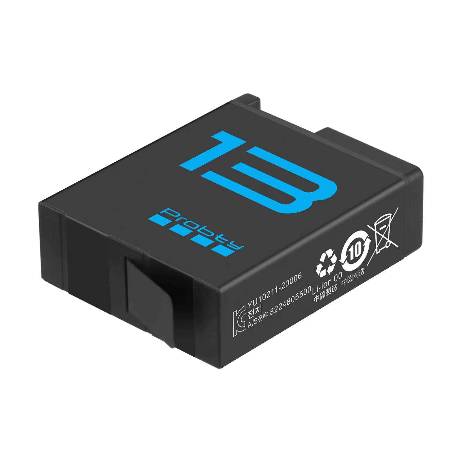 2280Mah for Gopro Hero 13 Battery+3-Slots Box Charger for Gopro Hero 13 Black Camera Accessories
