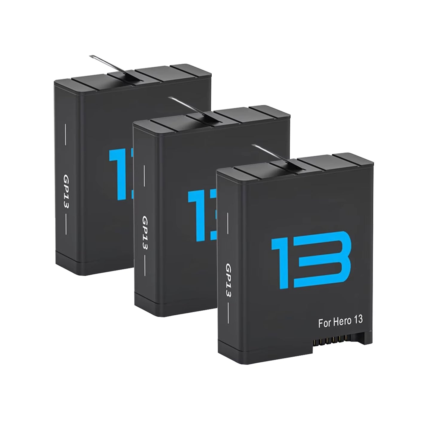 2280Mah for Gopro Hero 13 Battery+3-Slots Box Charger for Gopro Hero 13 Black Camera Accessories